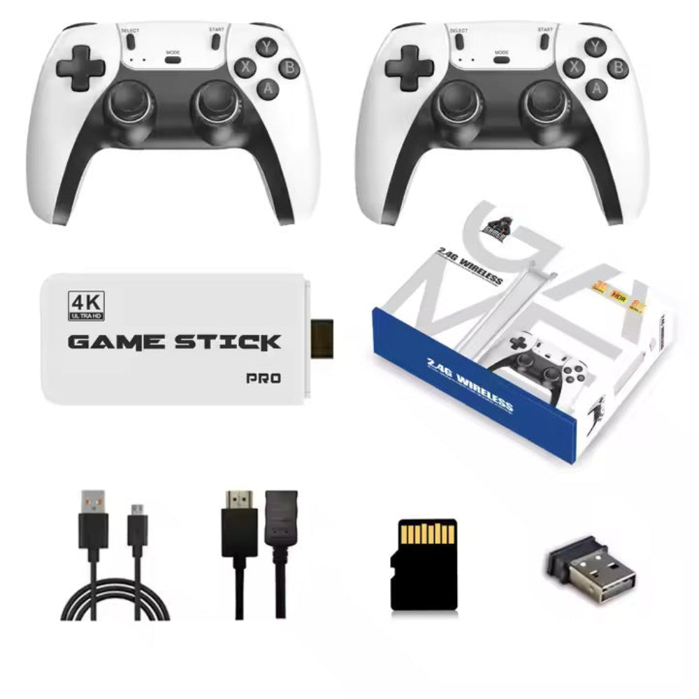 Retro Game Console HDMI Wireless Controllers Classic Games