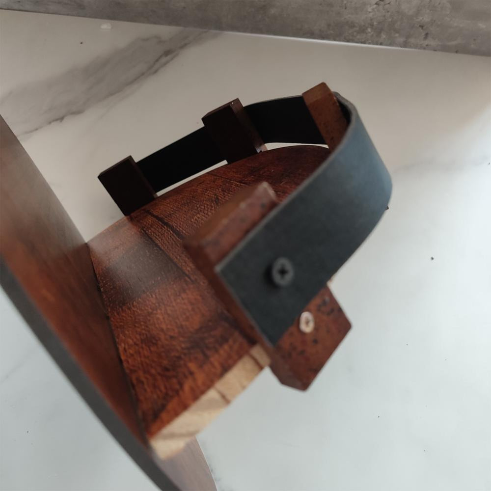 Rustic Bar Bourbon Barrel Shelf Accessories Display