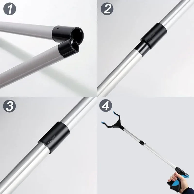 Foldable Litter Picker – Extendable Grabber Reacher Tool with Anti-Slip Grip for Trash, Elderly Assistance, Home & Outdoor Use