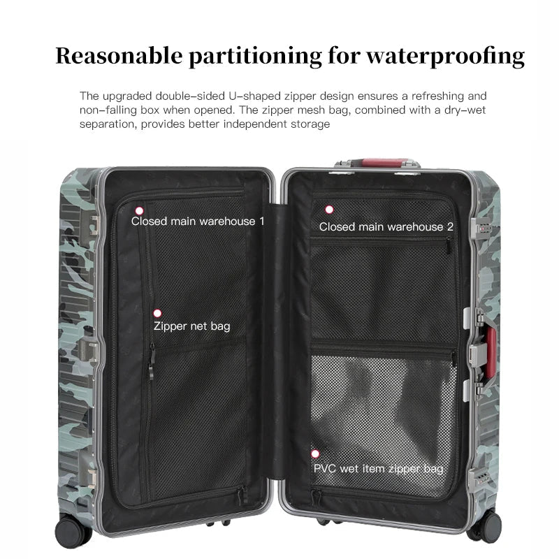 Wide Handle Hardshell Suitcase – Zagreb