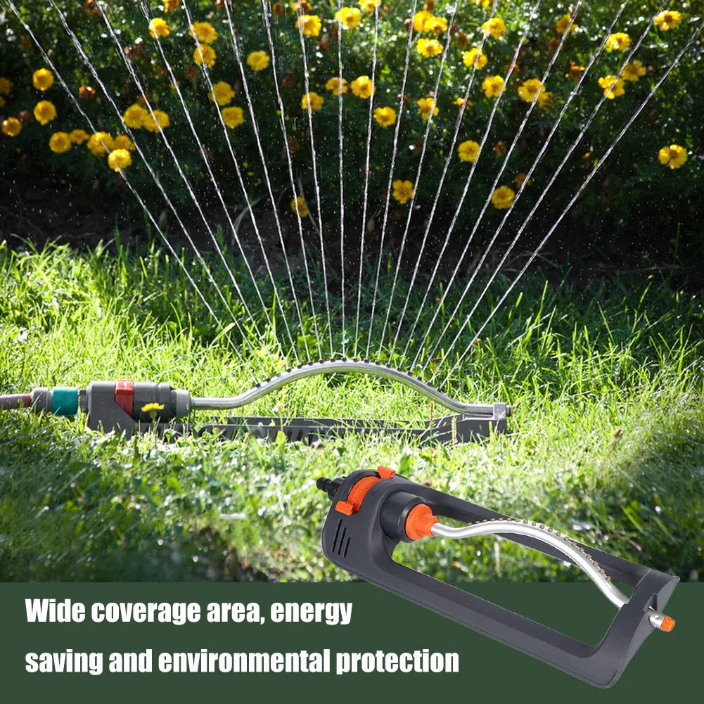 Avichic™ 19-Nozzle Oscillating Lawn Sprinkler – 4 Spray Modes, Swing Irrigation Sprayer for Large Yard & Garden Watering