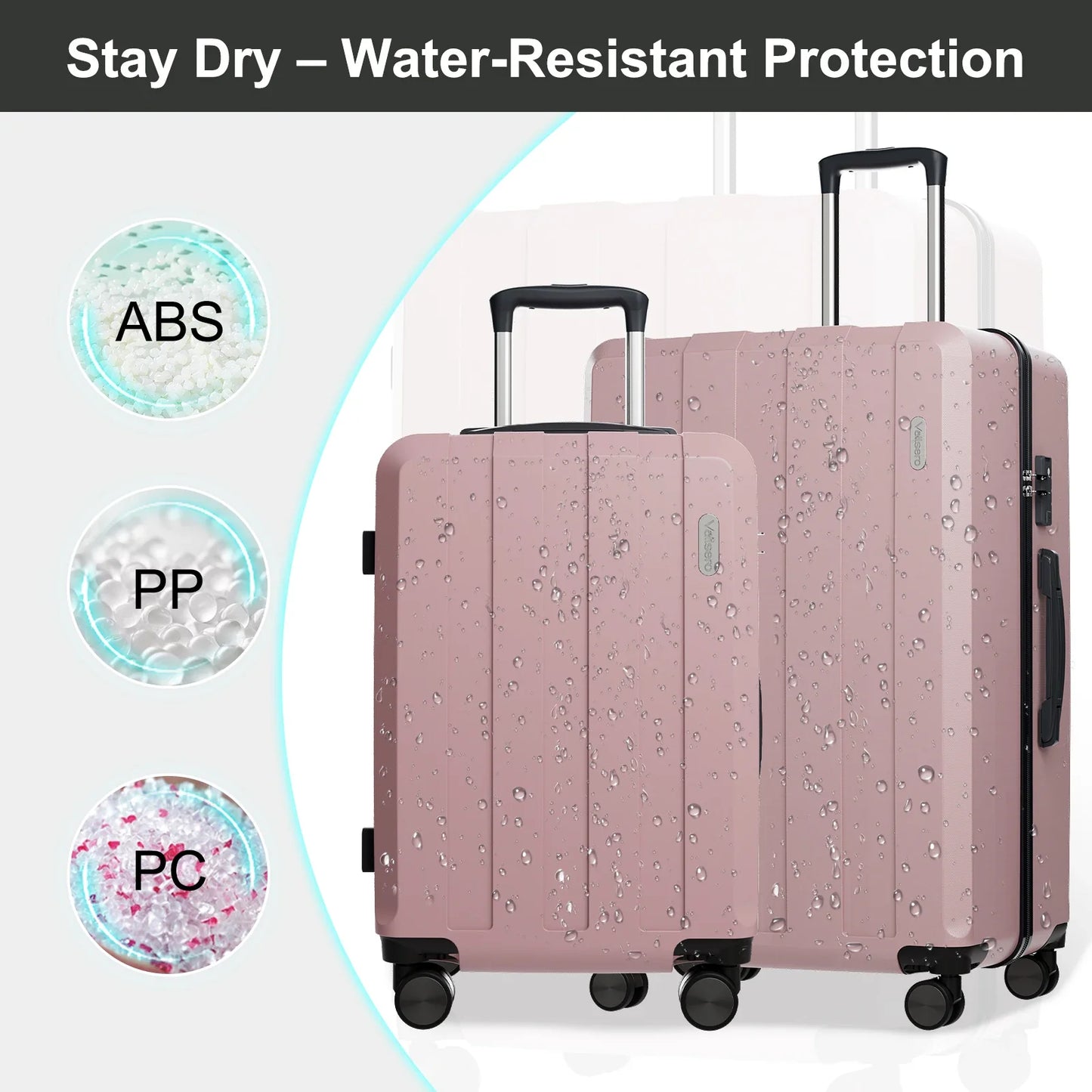 5-in-1 Hardshell Luggage Set – Barcelona Explorer