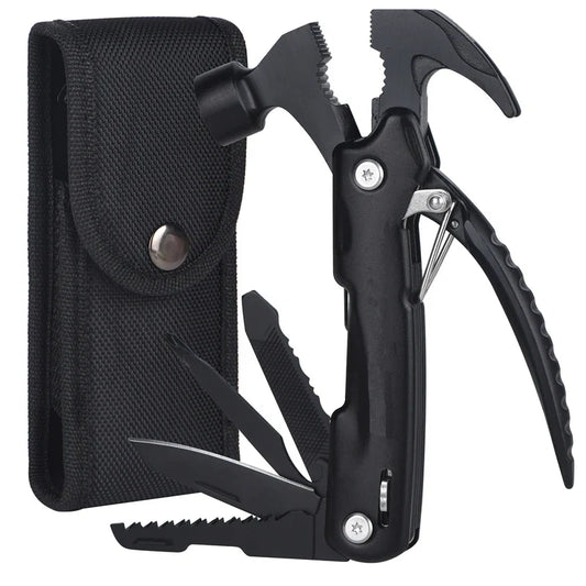 12-in-1 Multi-Purpose Survival Tool – Compact Outdoor Camping Gear, Unique Gifts for Men, Father’s Day & Christmas