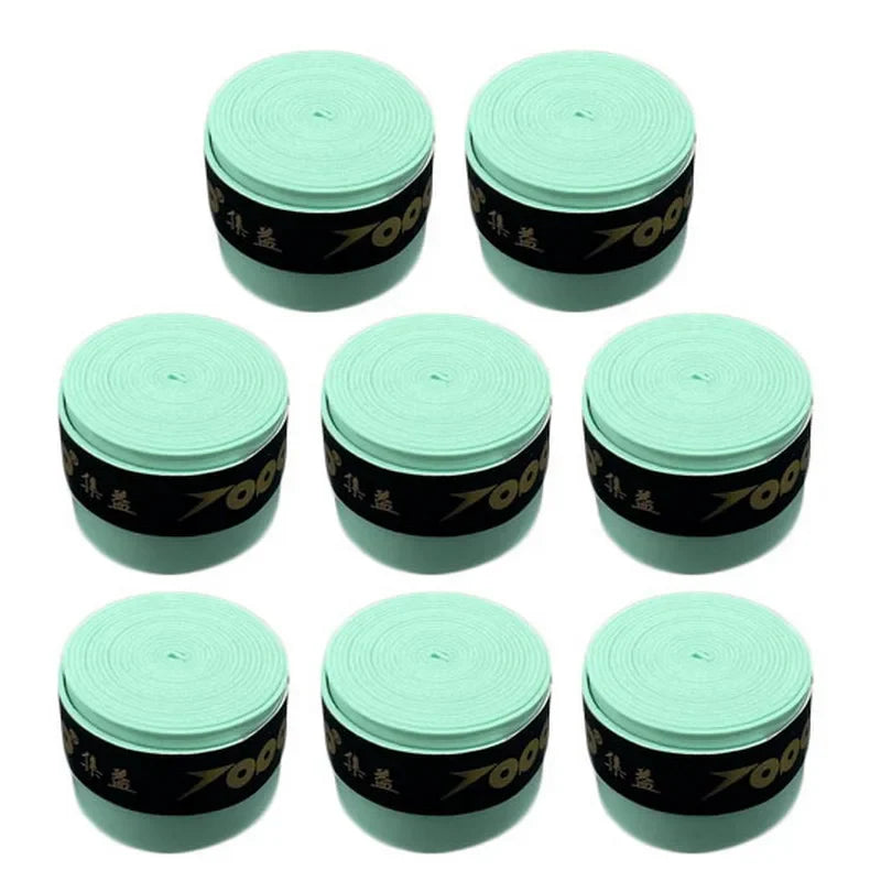 8PCS Racket Overgrip Tape – Anti-Slip, Sweat-Absorbing PU Wrap for Tennis, Padel, Badminton, Squash & Sports Handles