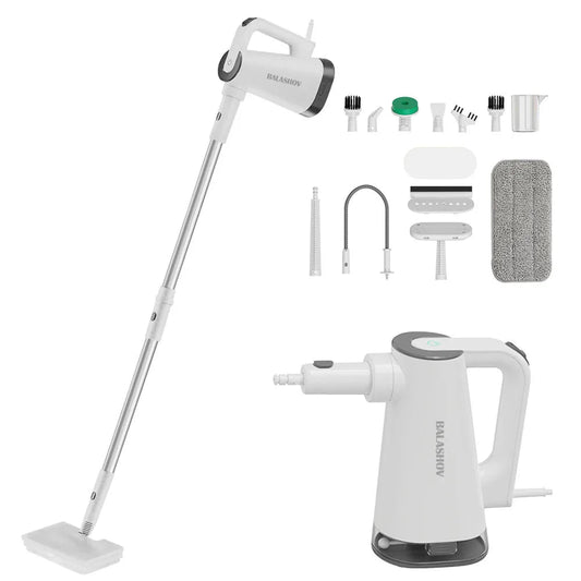 Multipurpose High Pressure Steam Cleaner and Mop - Portable Handheld Deep Cleaning System for Tile Grout Floors Appliances and Car - Unisex