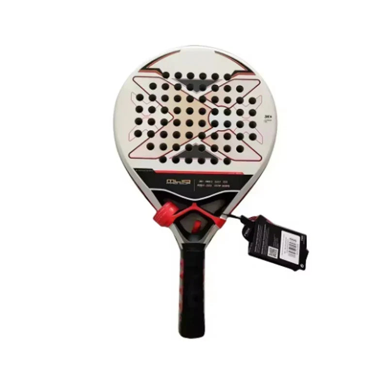 Carbon Fibre Padel Racket – Lightweight Paddle Tennis Racquet with EVA Memory Foam Core for Power & Precision