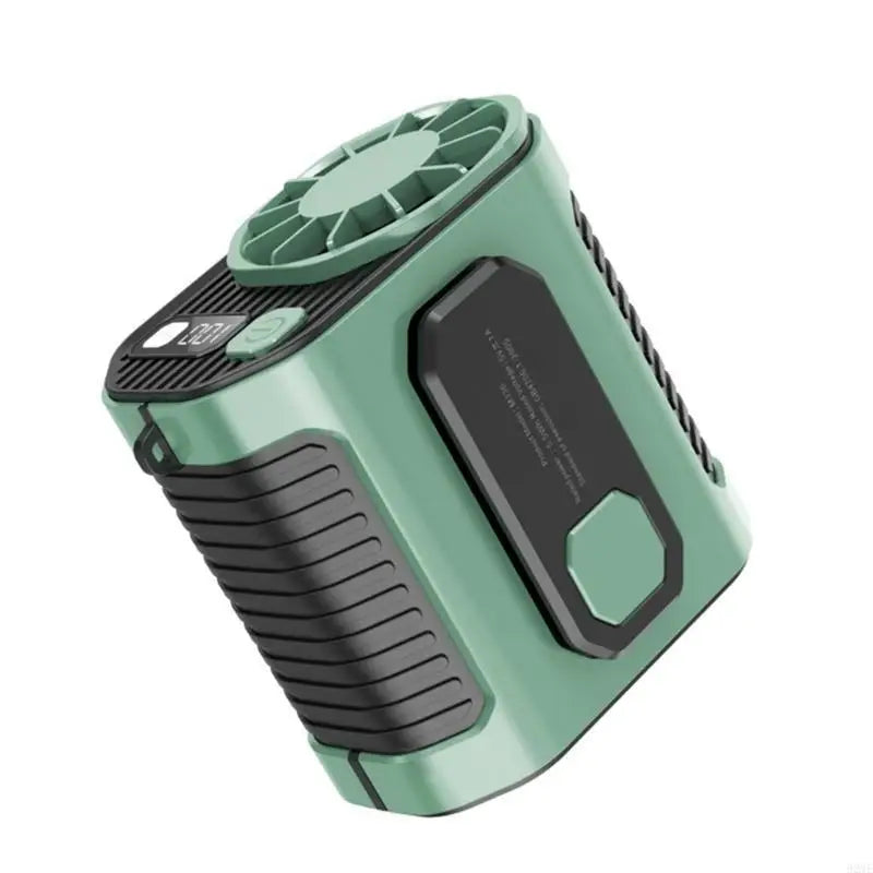 92ME Rechargeable Waist Fan – Bladeless Personal Cooling Fan for Outdoor Use, Strong Wind, Portable for Men & Women
