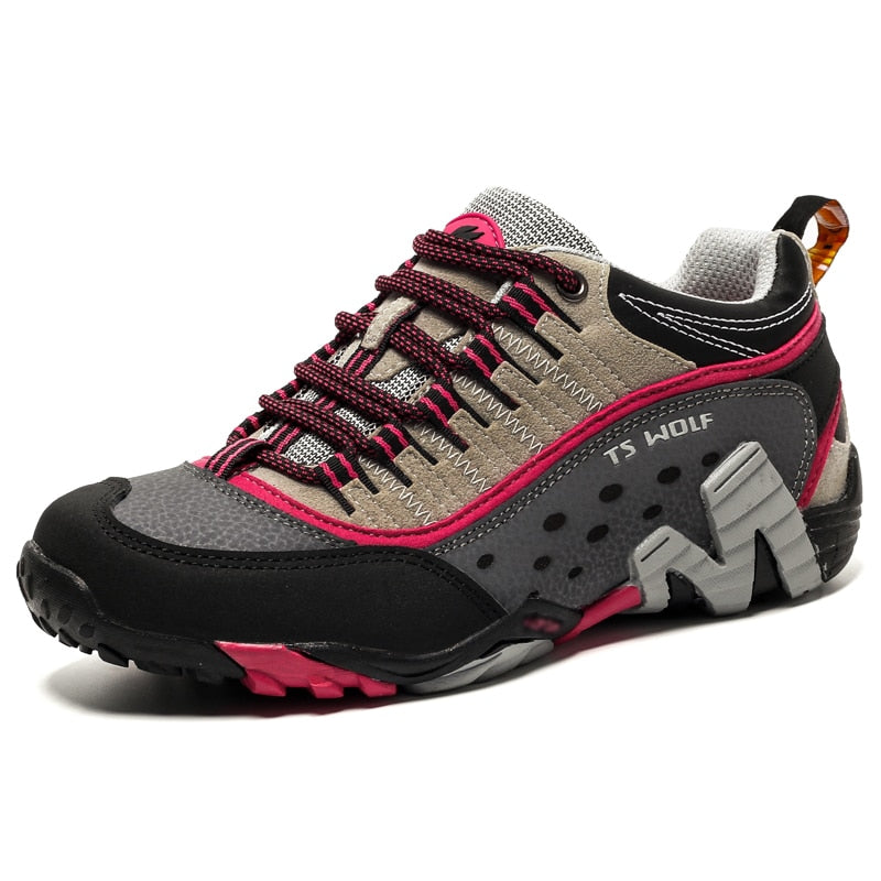 Ultimate Waterproof Hiking Shoes: Genuine Leather, Tactical Mountain Boots for Outdoor Adventurers