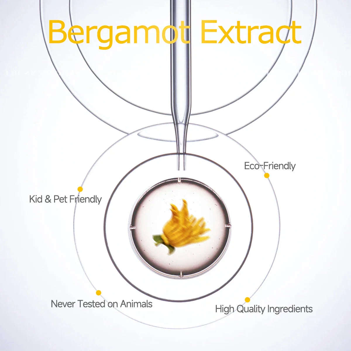 Avichic™ Bergamot Essential Oil – Premium Pure Oil for Hair Care, Skin, Aromatherapy Diffusers, Massage & Humidifiers