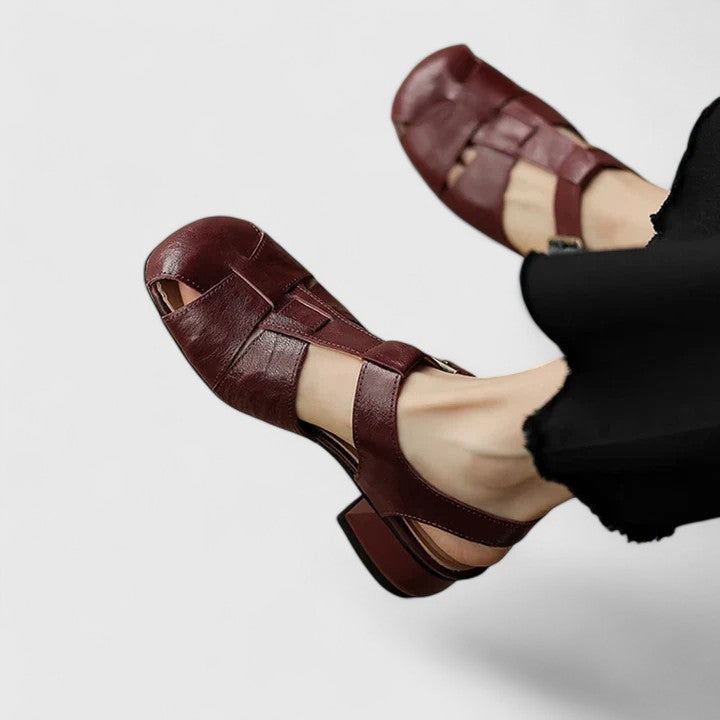 Madilyn | Elegant Leather Sandals for Women