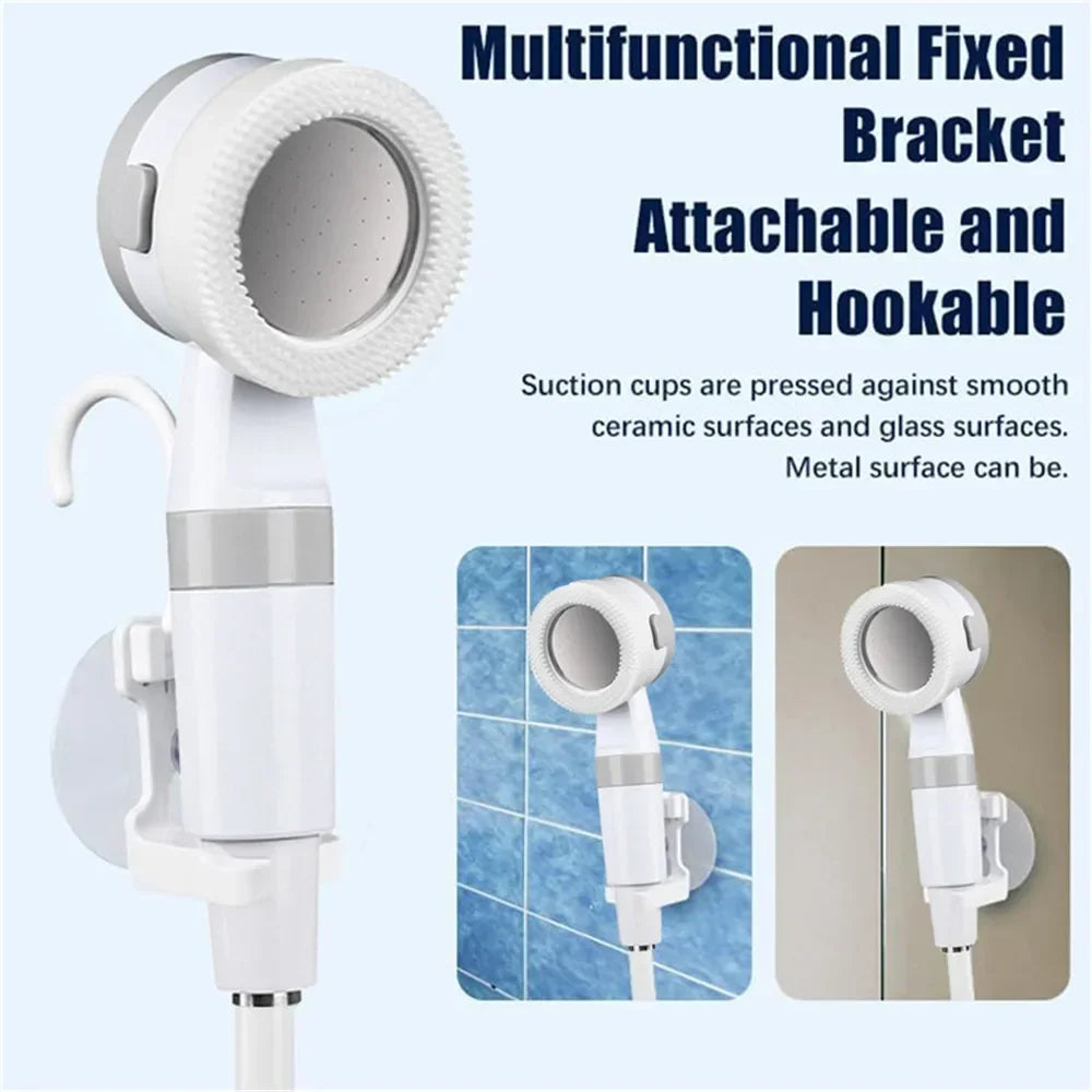 Portable Camping Shower Set – Electric Outdoor Hiking Shower with Rechargeable Battery, 2 Spray Modes, 2m Hose & Water Bag – Ideal for Travel, Car Washing, Pet Bathing & Camping Survival Gear
