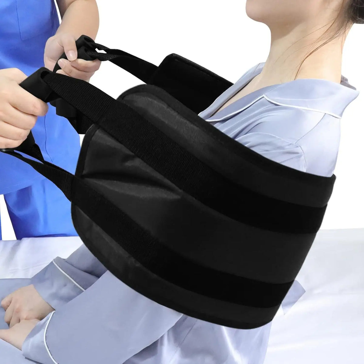 Patient Transfer Belt – Hemiplegia & Disability Care Lift Aid Belt for Bed Mobility, Elderly Support & Nursing Assistance