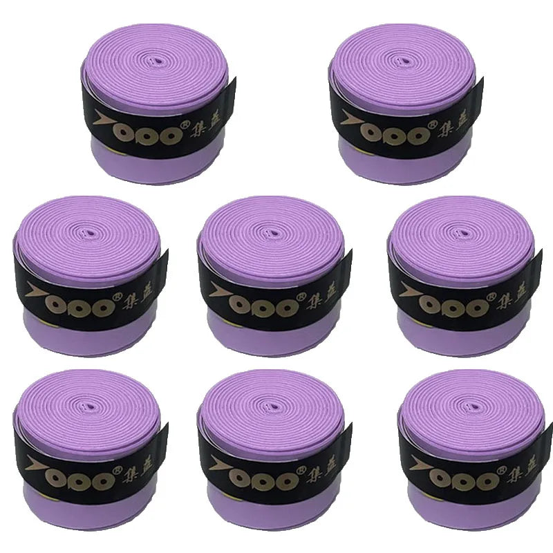 8PCS Racket Overgrip Tape – Anti-Slip, Sweat-Absorbing PU Wrap for Tennis, Padel, Badminton, Squash & Sports Handles