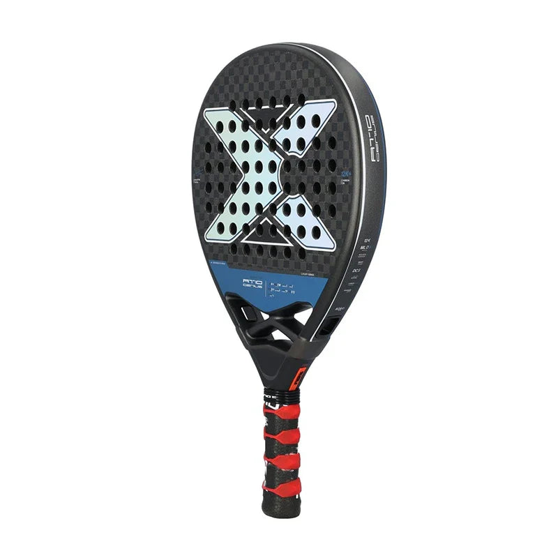 Carbon Fibre Padel Racket – Lightweight Paddle Tennis Racquet with EVA Memory Foam Core for Power & Precision