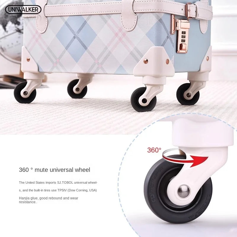 Retro Hardshell Suitcase Set – Valencia