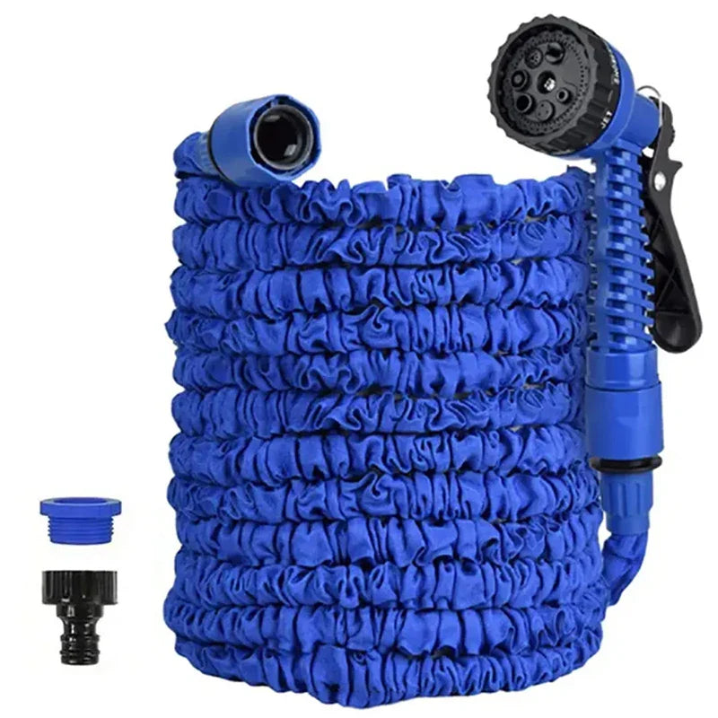 Avichic™ Expandable Garden Hose – High-Pressure Magic Water Hose with Multi-Function Spray Gun for Car Wash & Garden Watering (25–200FT)