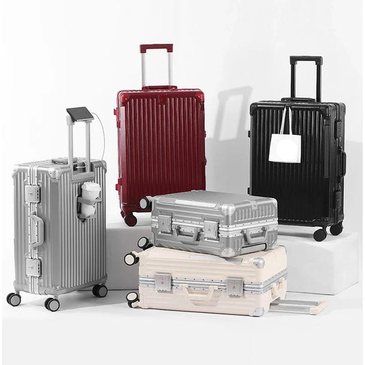 Hardshell Suitcase with Aluminum Frame – Tallinn