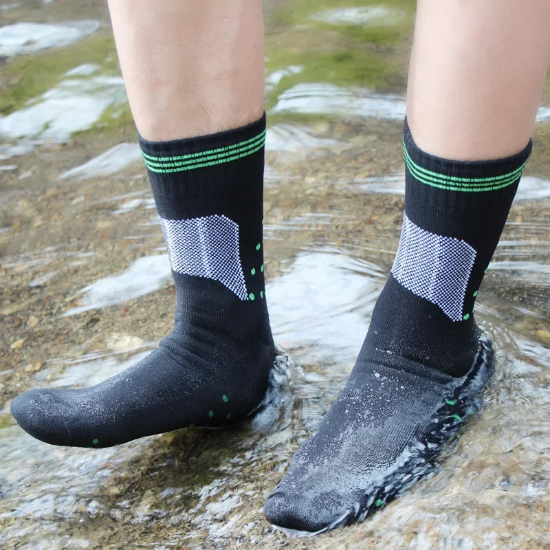 Waterproof Breathable Outdoor Socks – Warm Thermal Socks for Hiking, Skiing, Camping, Cycling, and Winter Sports