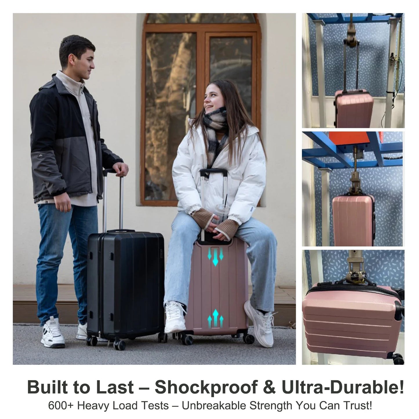 5-in-1 Hardshell Luggage Set – Barcelona Explorer