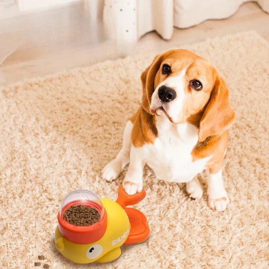 Interactive Dog Puzzle Feeder – Slow Feeder Toy for Mental Stimulation, Digestion Support & Treat Dispensing (Adjustable Size, Durable, No Batteries)