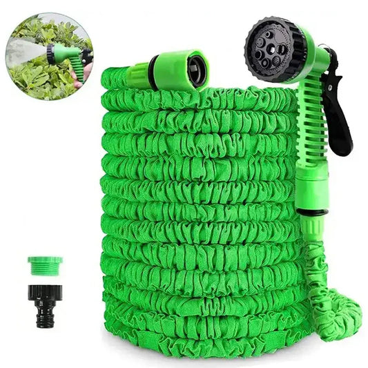 Avichic™ Expandable Garden Hose – High-Pressure Magic Water Hose with Multi-Function Spray Gun for Car Wash & Garden Watering (25–200FT)