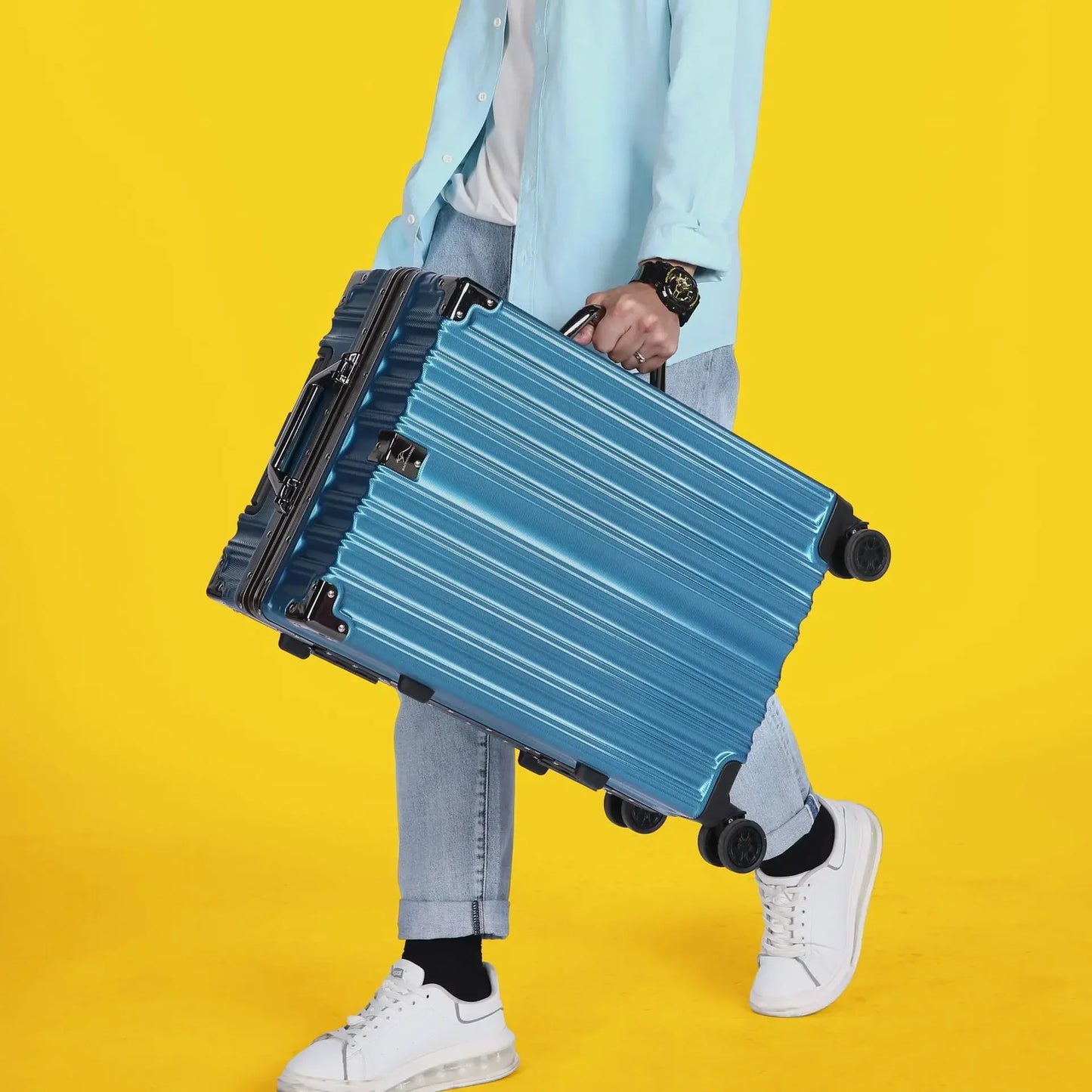Aluminum Frame Hardshell Suitcase – Reykjavik