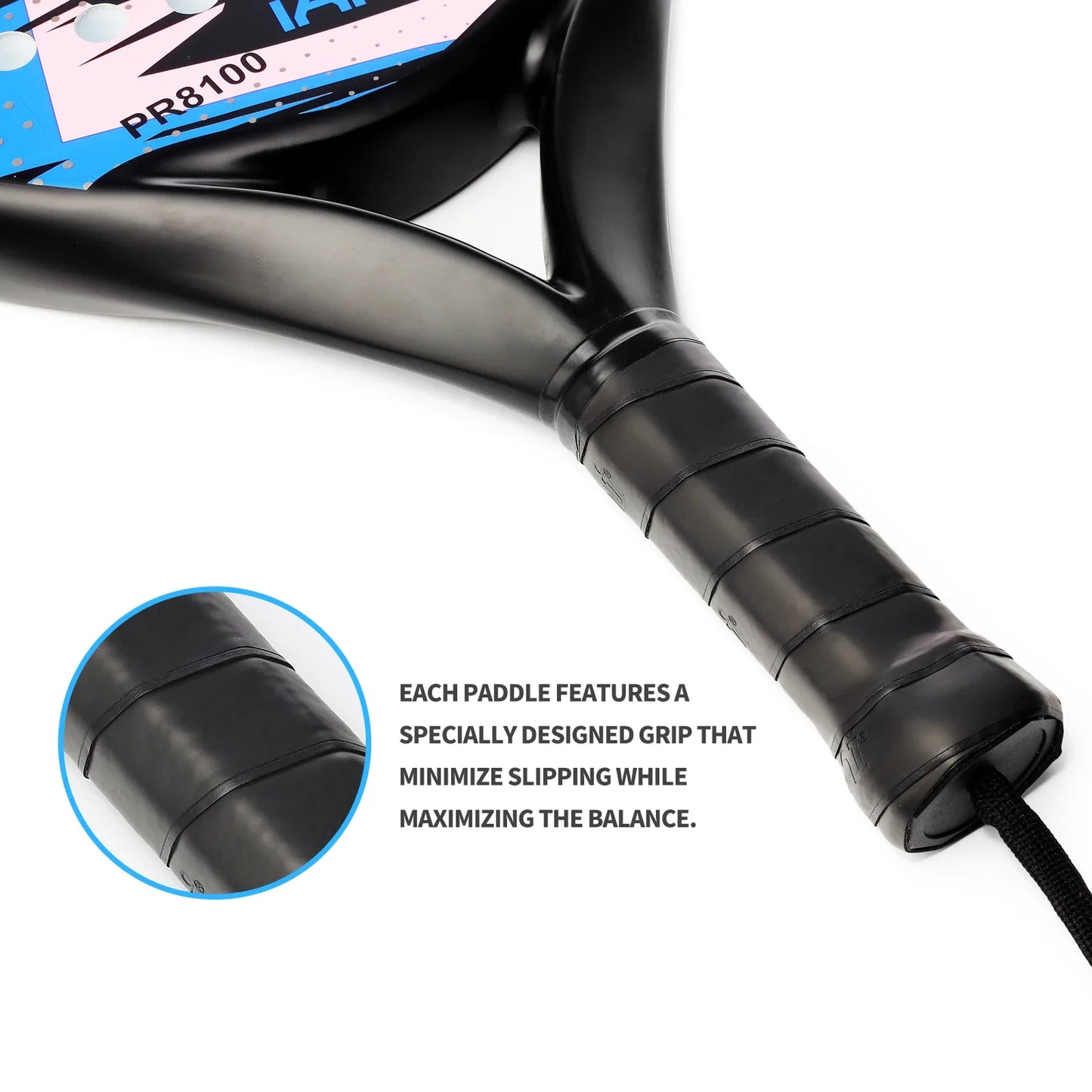 Carbon Pro Padel Racket – Lightweight, Durable & Precision EVA Foam Core for Power and Control