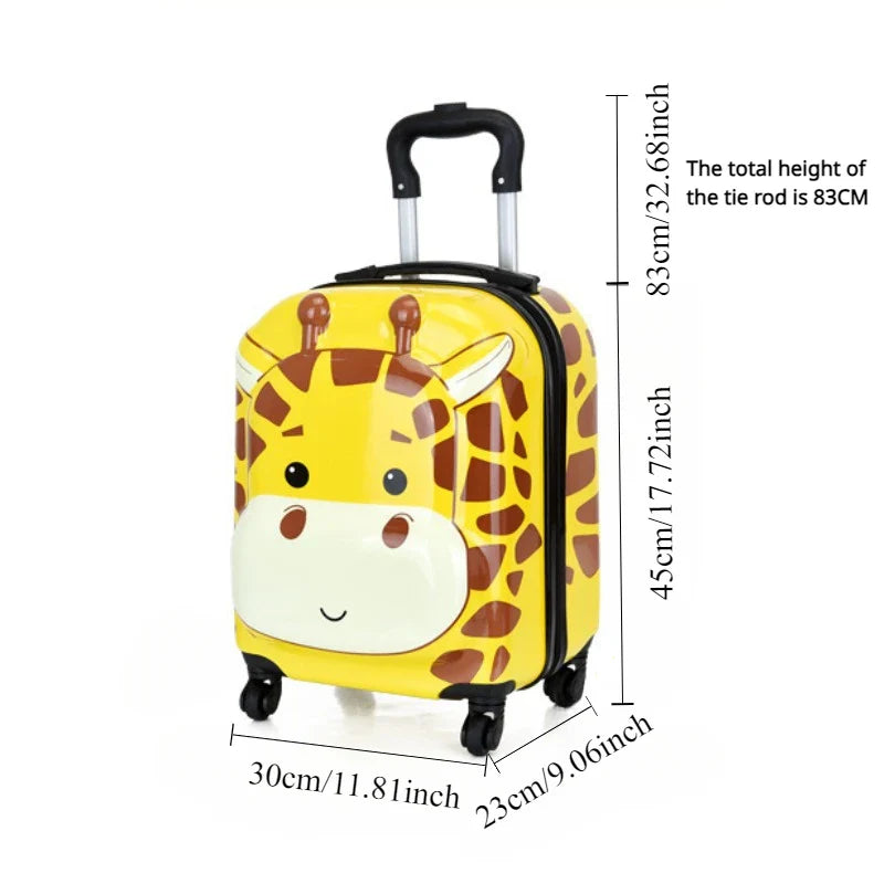 Kids Suitcase Cartoon Animal – Sydney