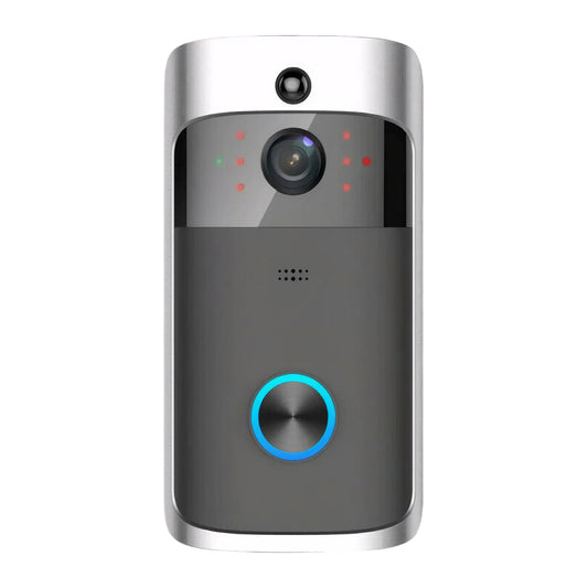 Wireless Battery Video Doorbell with Camera | Smart WiFi Doorbell with Two-Way Audio, Motion Detection, Person & Package Alerts | Easy Install