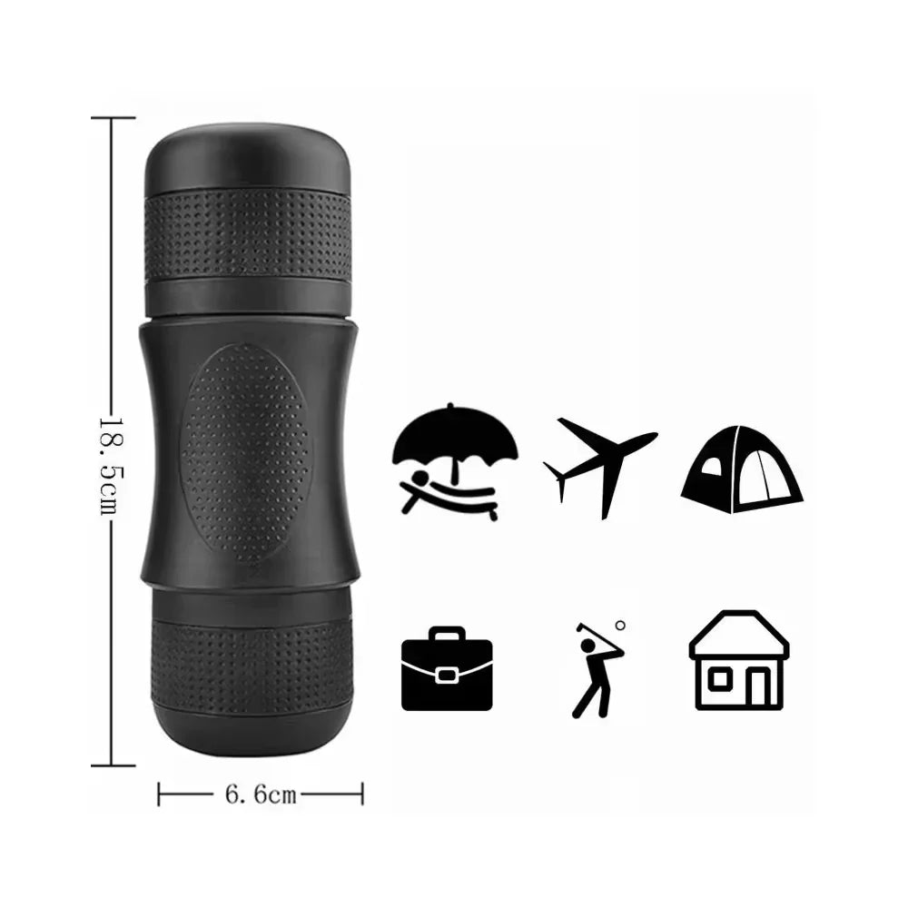 JavaJet Portable Manual Espresso Maker: Enjoy Perfect Espresso Anywhere!