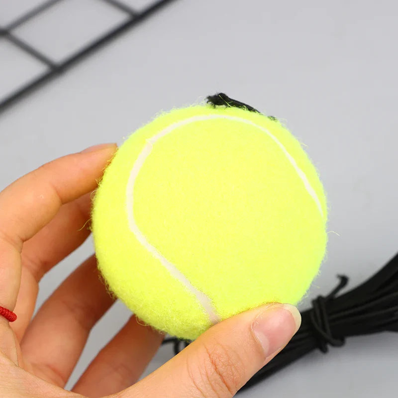 Avichic™ Portable Solo Tennis Trainer – Rebound Ball with String for Self Practice & Skill Training