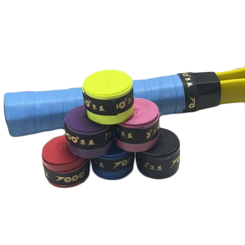 8PCS Racket Overgrip Tape – Anti-Slip, Sweat-Absorbing PU Wrap for Tennis, Padel, Badminton, Squash & Sports Handles