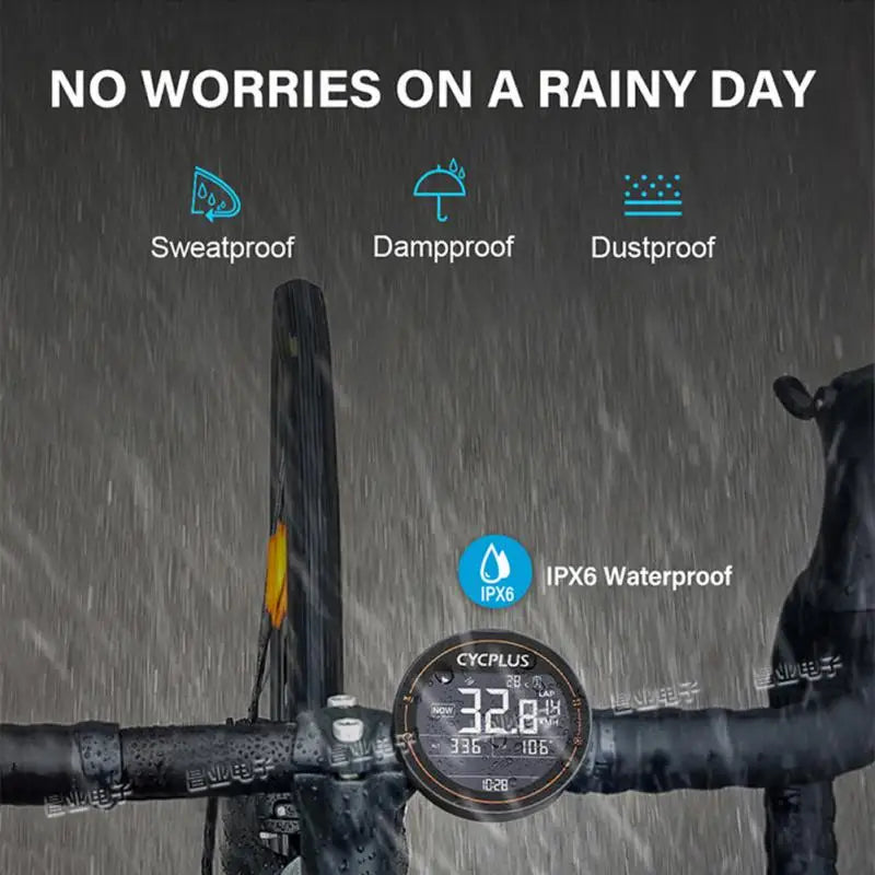 CYCPLUS M2 Wireless Bluetooth GPS Cycling Waterproof Speedometer with ANT+ Communication