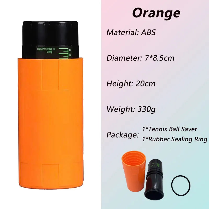 Avichic™ Tennis Ball Pressure Saver – Portable Bounce Maintainer & Shape Restorer for Tennis and Padel Balls
