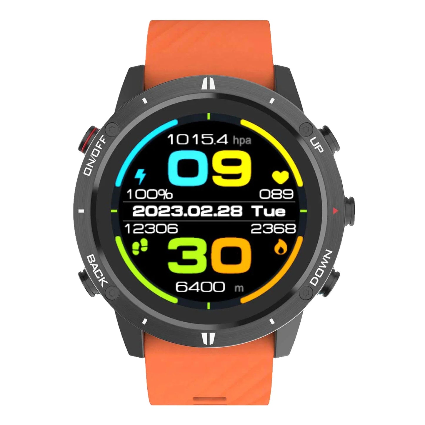 Digital Sports Smart Watch with GPS Compass Altimeter Barometer Pedometer