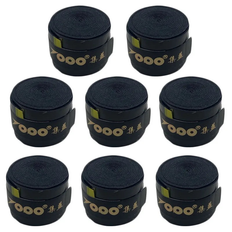 8PCS Racket Overgrip Tape – Anti-Slip, Sweat-Absorbing PU Wrap for Tennis, Padel, Badminton, Squash & Sports Handles