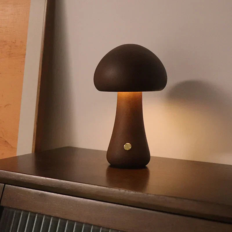 GlowMush Touch Lamp: Soft Light Decorative LED Table Lamp for Bedroom & Children's Room Ambience