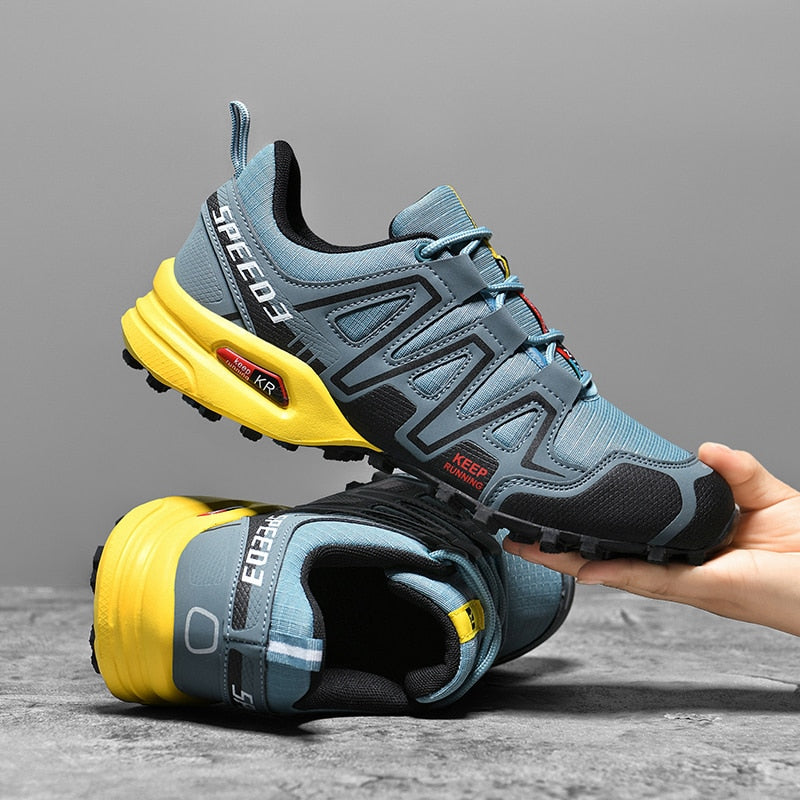 Unleash Your Passion for Adventure: Male Hiking Shoes with Anti-Skid Technology and Water-Resistance