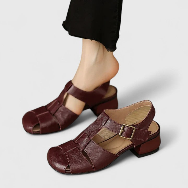 Madilyn | Elegant Leather Sandals for Women