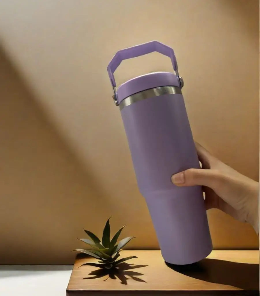 30oz Stainless Steel Travel Tumbler – Vacuum Insulated, Leak-Proof, Durable Coffee Cup