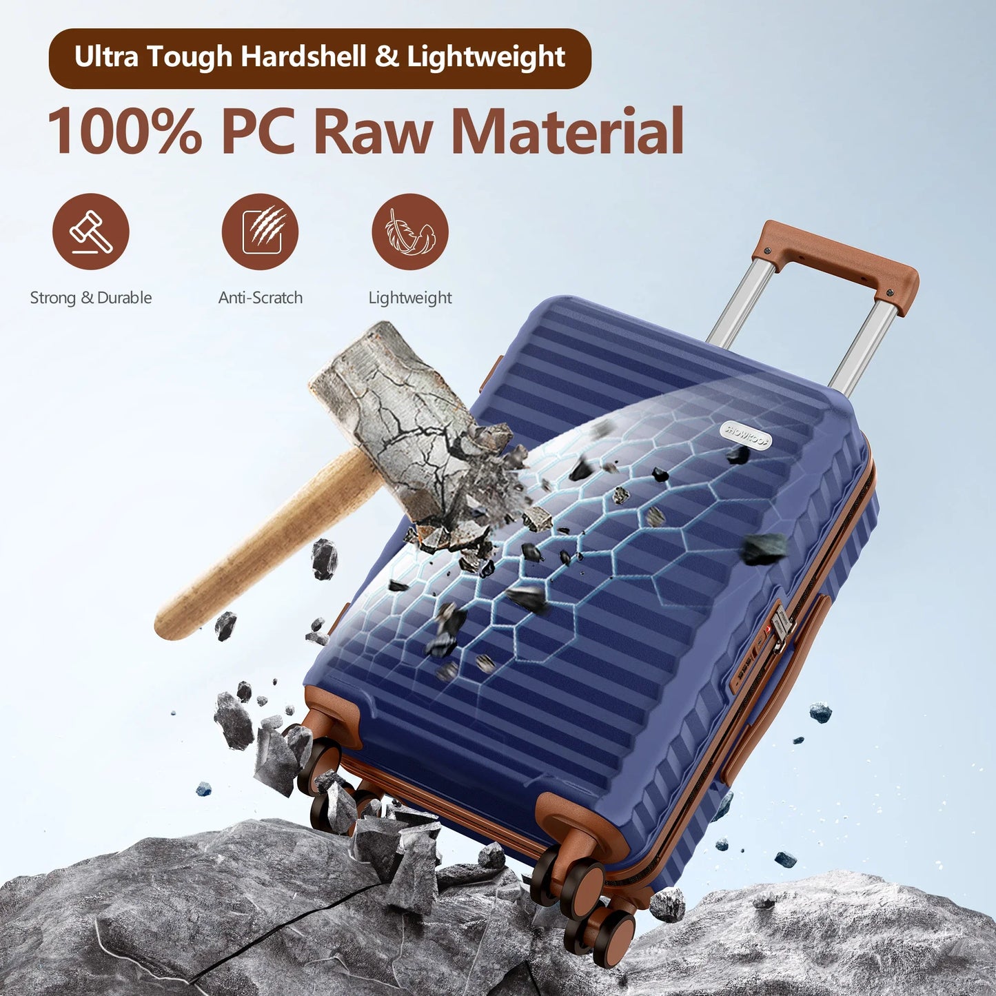 Hardshell Luggage Set – Monaco Skyline