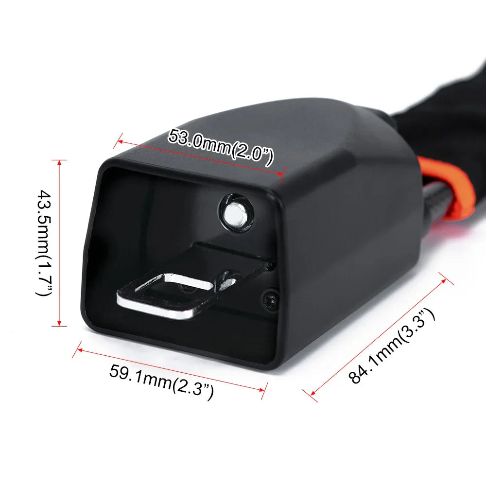 Steel Steering Wheel Lock to Seatbelt – Anti-Theft Car Security Device with 3 Keys, Universal Fit for SUV, Van, Truck