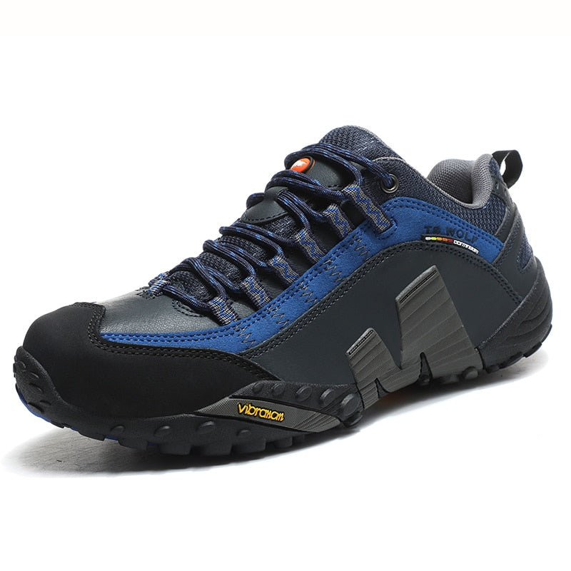 Ultimate Waterproof Hiking Shoes: Genuine Leather, Tactical Mountain Boots for Outdoor Adventurers