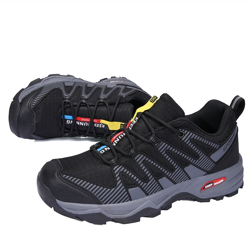 Trek with Confidence and Stay Cool with Our Breathable Men's Hiking Shoes, Perfect for Climbing and Exploration