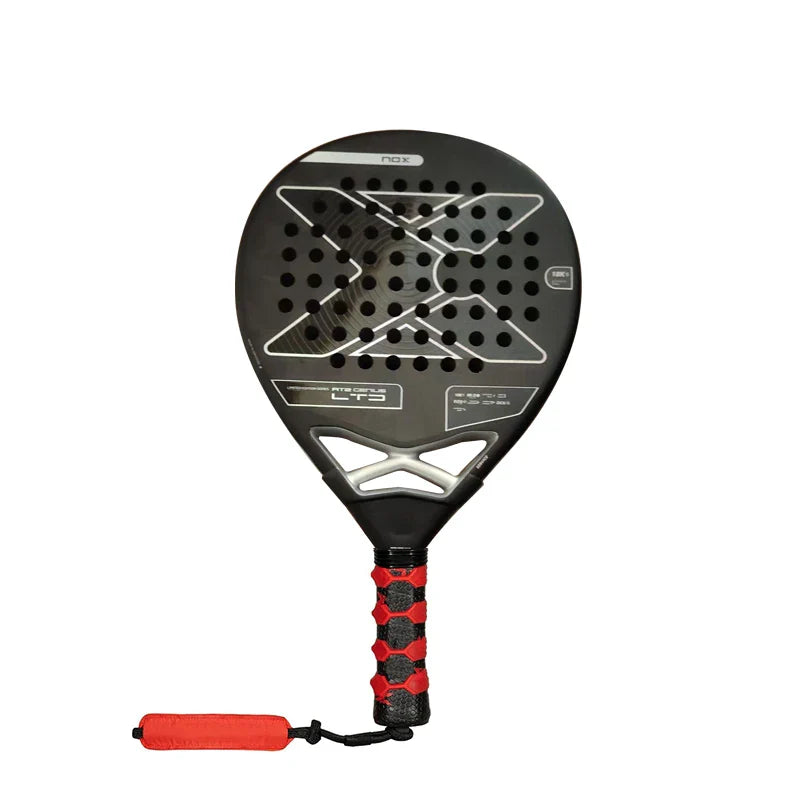 Carbon Fibre Padel Racket – Lightweight Paddle Tennis Racquet with EVA Memory Foam Core for Power & Precision