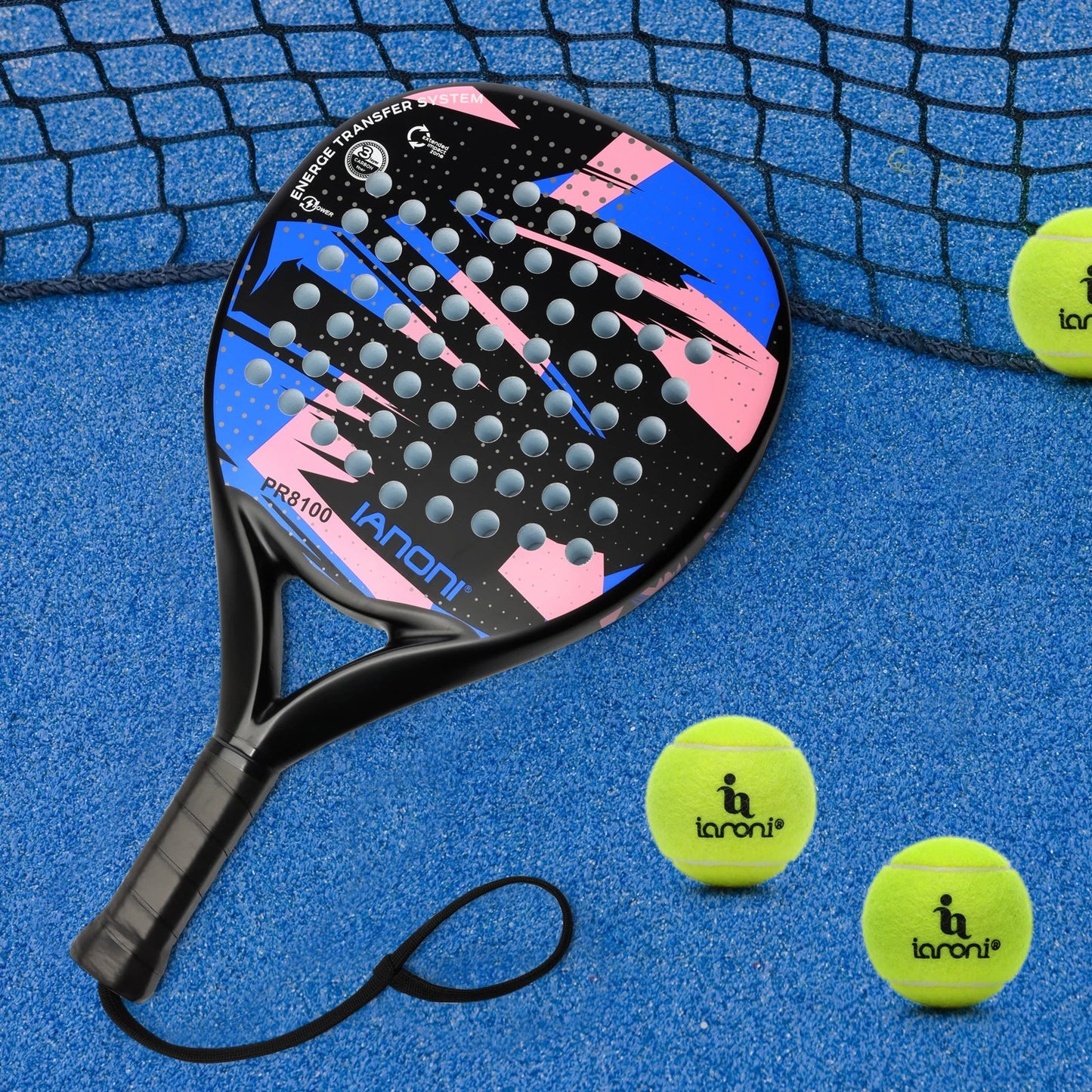 Carbon Pro Padel Racket – Lightweight, Durable & Precision EVA Foam Core for Power and Control