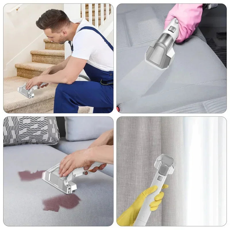 220V/110V Portable Carpet & Upholstery Cleaner – Powerful Deep Cleaning Machine for Couches, Car Seats, Pets & Furniture