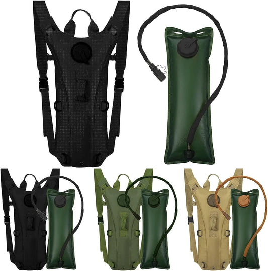 Waterproof Sport Hydration Pack – Lightweight Nylon Backpack with 3L Bladder for Hiking, Cycling, Running, Climbing