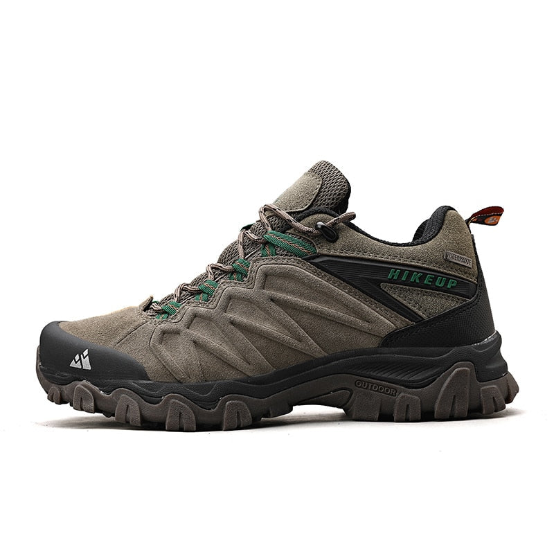 Sturdy and Stylish Leather Hiking Shoes for Adventurous Outdoor Enthusiasts and Thrill-Seeking Men