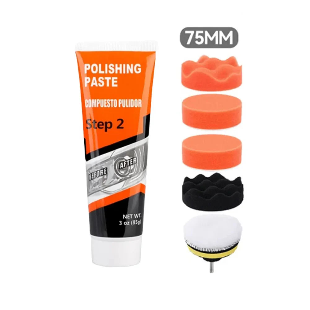Headlight Restoration Kit Car Headlight Polishing Scratch Remover Oxidation Cleaner Headlamp Renovation Auto Repair Tools